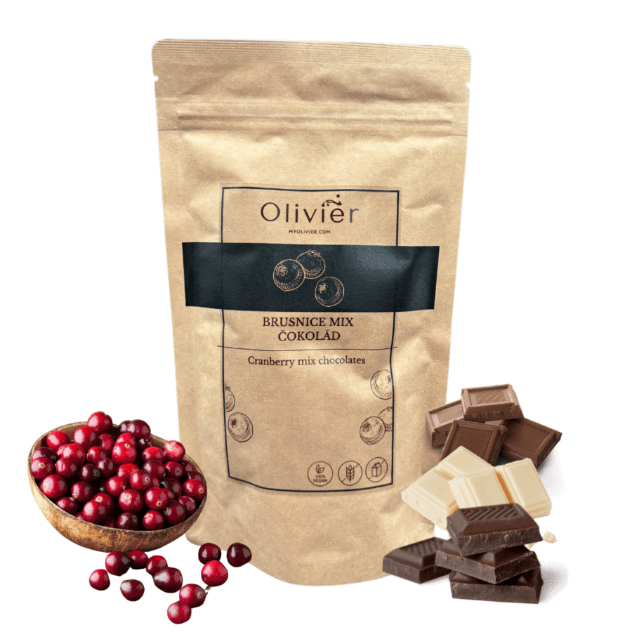 Brusnice MIX čokolád 250g