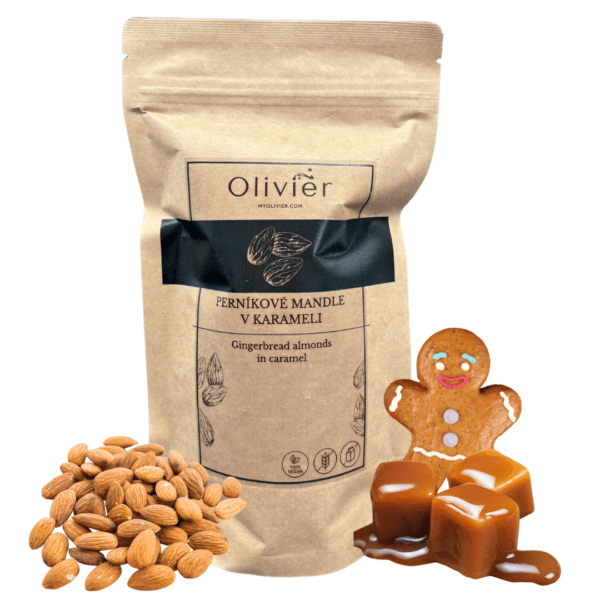 Perníkové mandle v karameli 250g