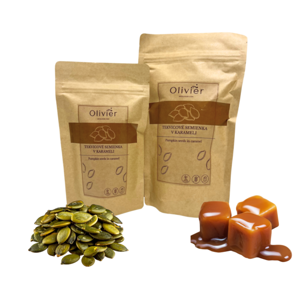 Tekvicové semienka v karameli